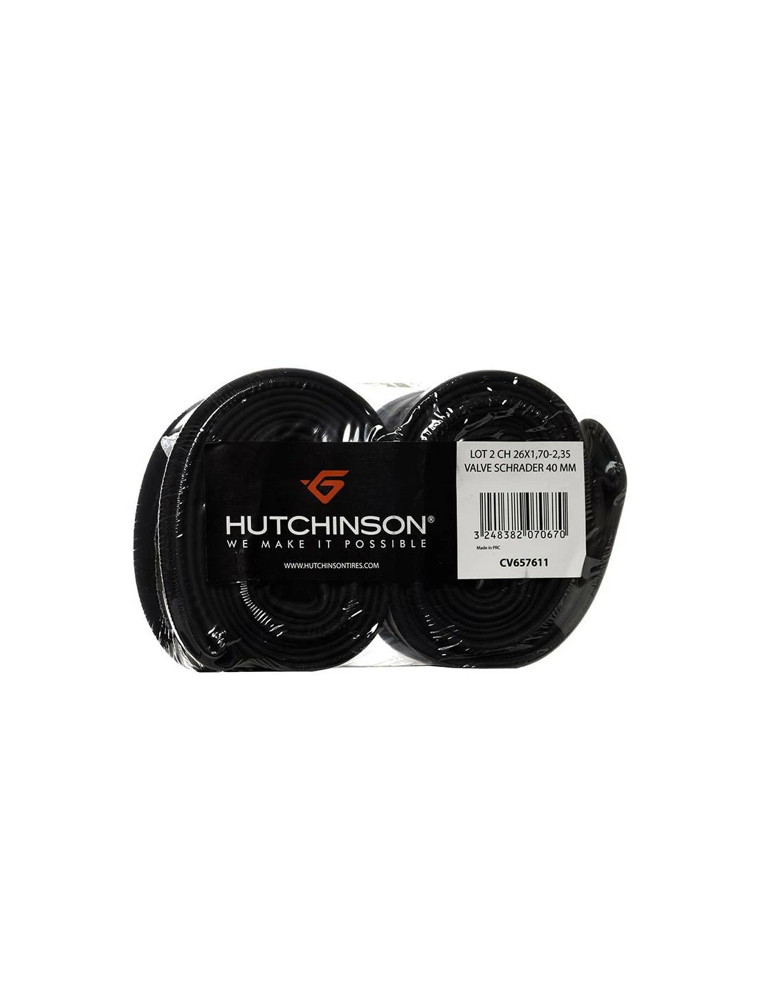 2 Unidades Camaras Hutchinson26X1.70-2.35 Schrader 3 2 Unidades Camaras Hutchinson26X1.70-2.35 Schrader