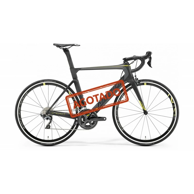 BICICLETA DE CARRETERA MERIDA REACTO 6000 2019 BLACK / YELLOW 3 BICICLETA DE CARRETERA MERIDA REACTO 6000 2019 BLACK / YELLOW
