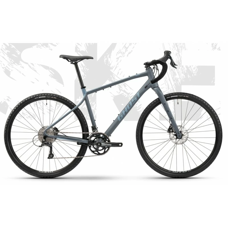 Bicicleta De Gravel Ghost Asket AL Gris /Azul 3 Bicicleta De Gravel Ghost Asket AL Gris /Azul