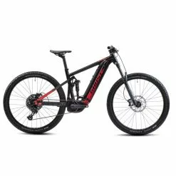 Bicicleta Electrica Ghost E-Riot Trail AL Essential Negro / Rojo Mate