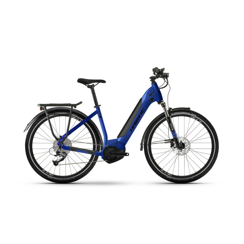 Bicicleta Electrica Haibike Trekking 4 Low Step Blue 3 Bicicleta Electrica Haibike Trekking 4 Low Step Blue