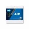 Cadena Kmc X10 114 Eslabones 10V. Cromado Negro 2 Cadena Kmc X10 114 Eslabones 10V. Cromado Negro -Bicis Ventas cadena kmc x10 114 eslabones 10v cromado negro