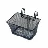 Cesta Delantera Para Niños BASIL Tivoli Acero Negro -Bicis Ventas cesta de ninos rd tivoli 25x20x20 cm