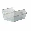 Cesto Trasero BASIL Cento Fijo Malla Acero Plata 45x31x21 Cm 2 Cesto Trasero BASIL Cento Fijo Malla Acero Plata 45x31x21 Cm -Bicis Ventas cesta trasera basil cento p bolsa 39x24x21cm