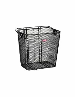 Cesta Trasera UniX Shopper Malla Estrecha Negro 32x30x24cm