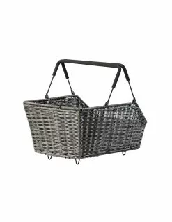 Cesto Con Asas Traserobasil Cento Mik Aluminio Marron