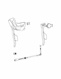 Juego De Abrazaderas SRAM Maneta Electrónica Rival Etap AXS Freno Disco