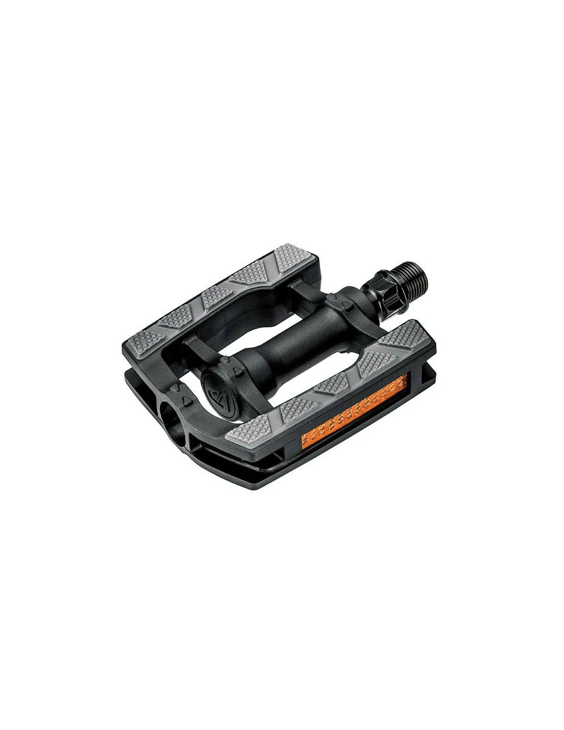 VP Components PEDALES VP PASEO C/REFLECTANTE, NEGRO/GRIS (RESINA) 3 VP Components PEDALES VP PASEO C/REFLECTANTE, NEGRO/GRIS (RESINA)