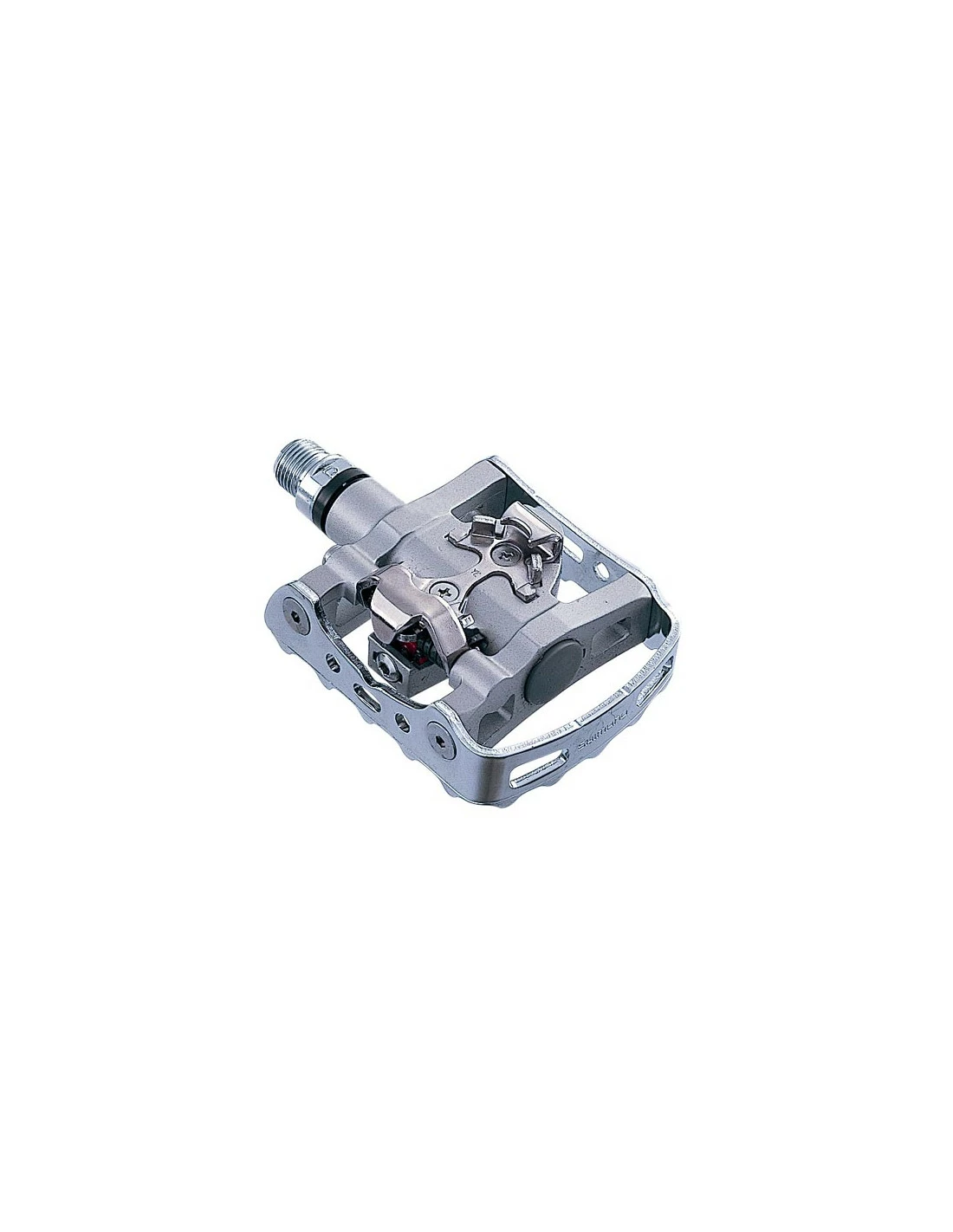 Pedales Shimano M324 SPD Plata Con Calas SM-SH56 3 Pedales Shimano M324 SPD Plata Con Calas SM-SH56