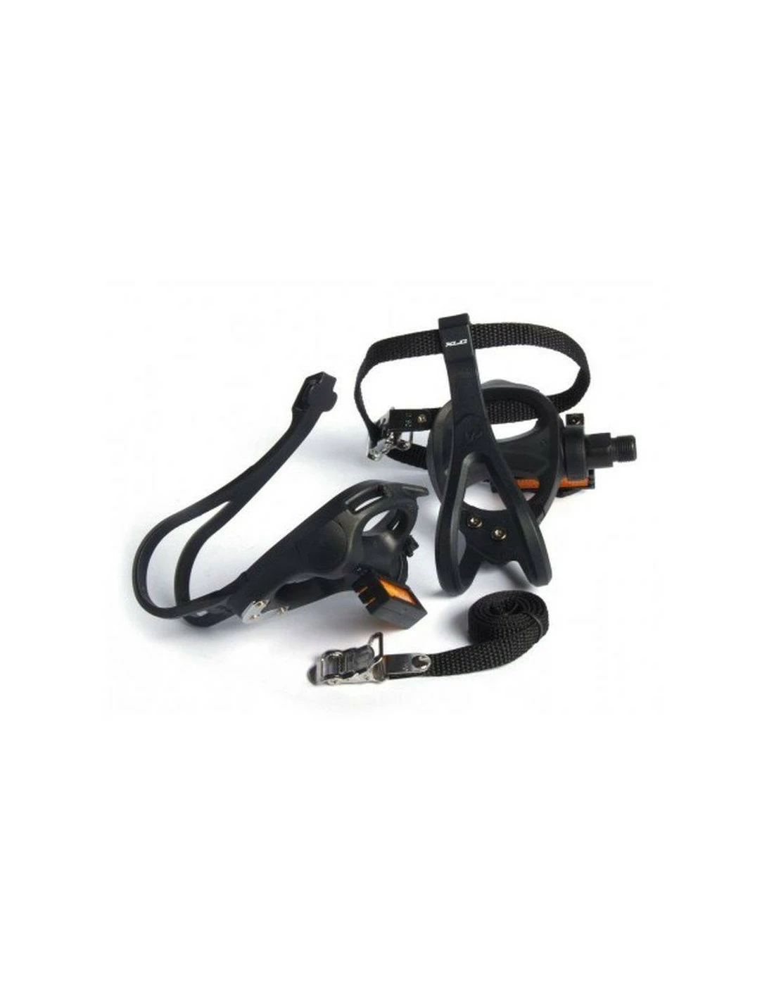 Pedales XLC PD-R01 Con Correas Negro 3 Pedales XLC PD-R01 Con Correas Negro